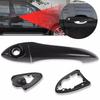 Gloss Black Front Right Driver Side Outer Door Handle For For BMW For X5 E53 2000 2001 2002 2003 2004 2005 2006 RHD ReplacementGood Product