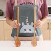 Wooden Long-Handle Kitchen Cooking Ladle