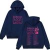 Ed Sheeran Loop Tour Print Hoodie Men Women Fashion Pullover Long Sleeves Casual Loose Oversized Sweatshirt