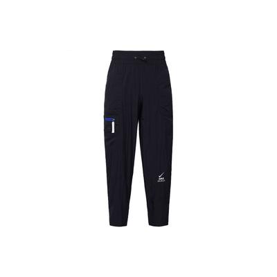 City Utility Solid Casual Knit Pants Women Bottoms Black DV8033-010