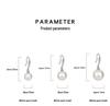 S925 Sterling Silver Large Pearl Dangle Earrings for Women - 2024 Niche Design Ear Hooks, High-End Temperament Jewelry.