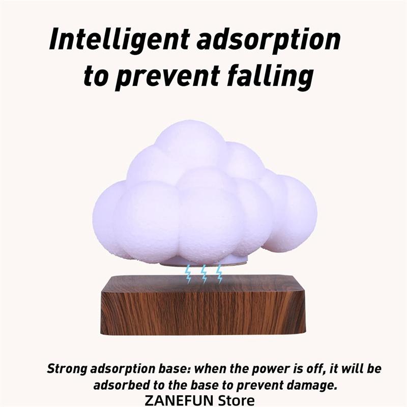 Magnetic Levitating Floating Cloud Mini Heart Small Creative Magnetic Levitation Home Decoration
