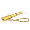 Lot of 10 Pices Brass Keychain Telescope Marine Spyglass Key Chain Key Ring