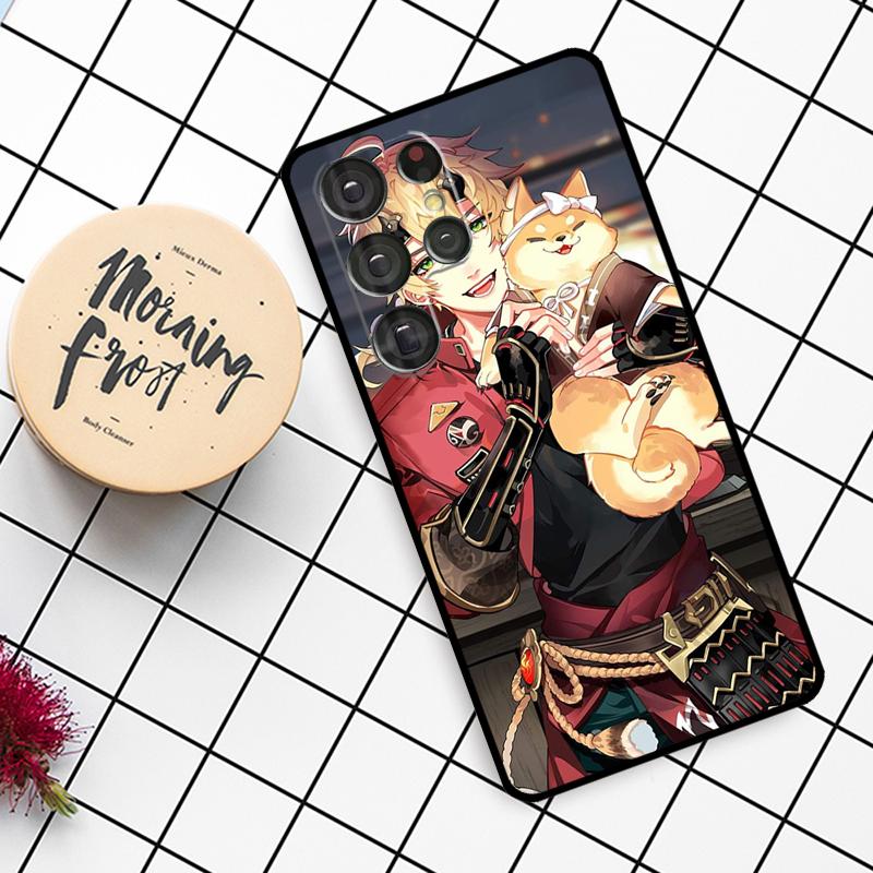 Thoma Genshin Impact Game Case For Samsung Galaxy S25 Ultra S23 S22 S21 S20 S24 Ultra S9 S10 Plus S25 FE Phone Cover