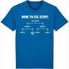 How To Fix Stuff T-shirt Funny Diy Man Diy Engineer Builder Shirt Meme Women's Gif Tee Streetwear Loose Tops
