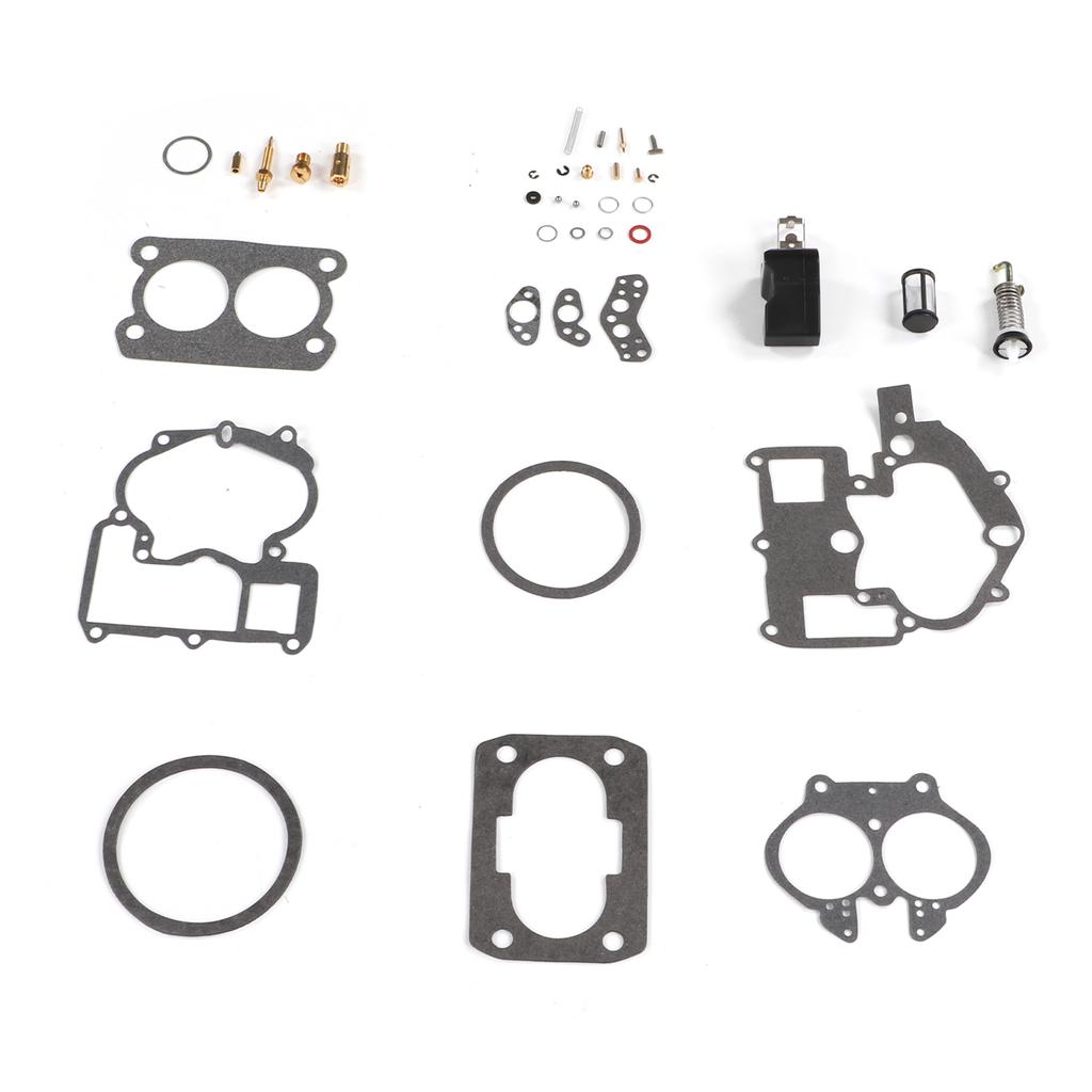 Carburetor Repair Kit 3304‑9565A7 Stable Performance Replacement for Mercruiser Marine 3.0L 4.3L 5.0L