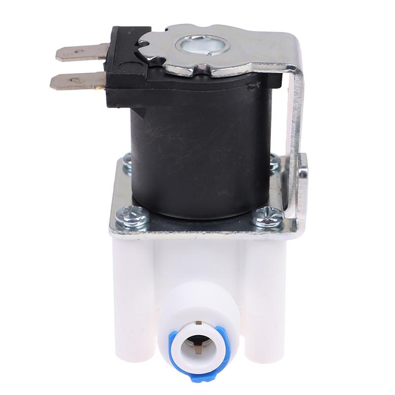 1Pc Inlet Solenoid Valve 12V/24V Pure Water Machine, Water Purifier, Reverse Osmosis 2-Point Quick Connect Valve Switch