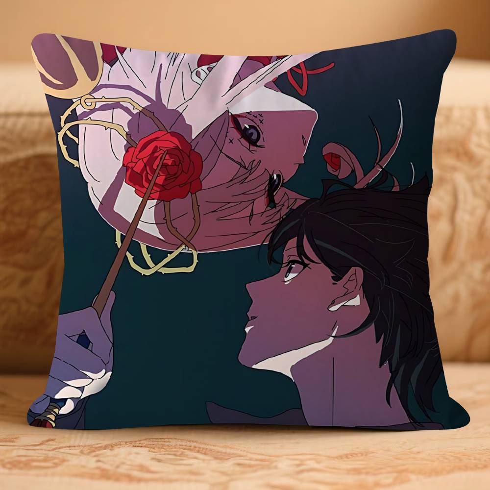 

Anime Takt-Op-Destiny Pillowcase Toon Gift Cushion Cover Bedroom Home Sofa Chair Seat Decor Pillow Case 16x16Inch