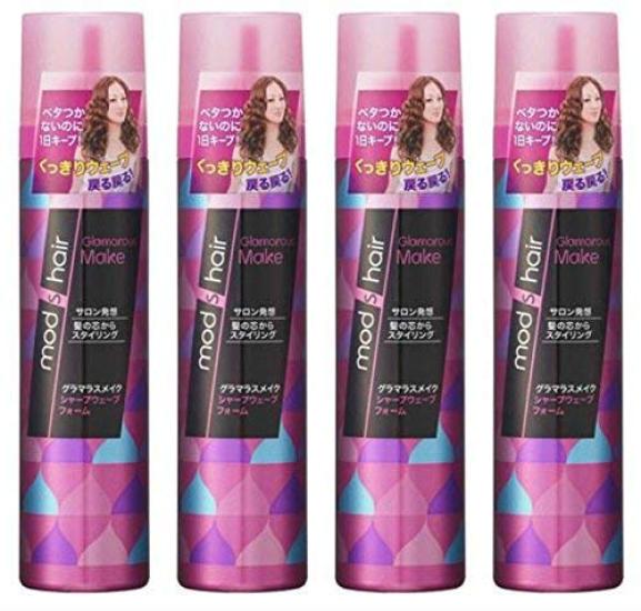 

Mod Hair Glamorous Makeup Sharp Wave Form 130g x 4 pieces [Bulk Purchase]