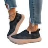 Women's Slip On Sneakers Breathable Mesh Work Casual Lightweight Tennis Workout Shoes for Women Non Slip Walking Shoes Comfortable Running Sneakers