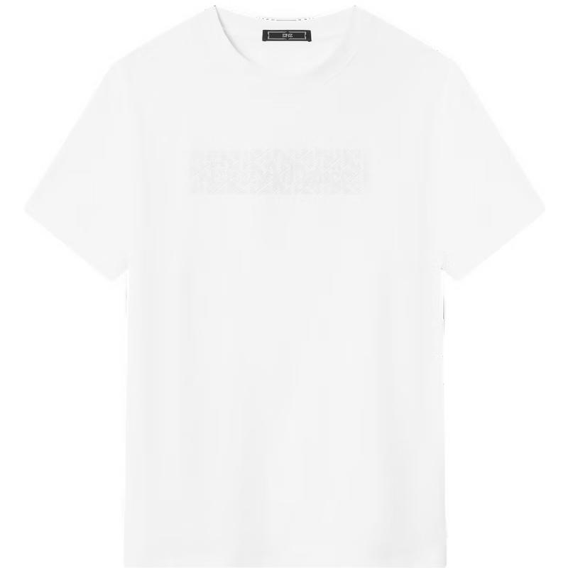 EMZ Erdos Men s Antibacterial Solid Round Neck Short Sleeve T-Shirt L