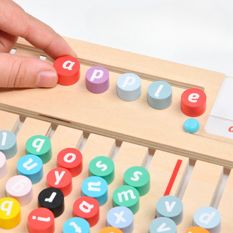 Montessori abeceda párování, hláskování, chůze, bludiště, dětské hry s perem, puzzle, hračky pro rané dětství