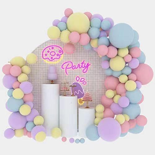 

Solid Color Balloon Set Balloon Wreath Wedding Birthday Party Decoration Balloon Chain Set Arrangement Package 4