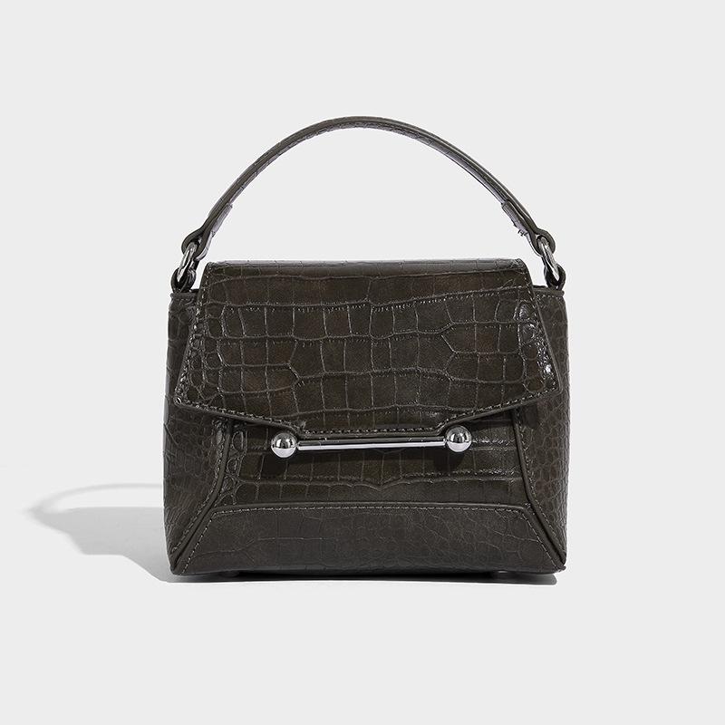 2025 New Niche Design Light Luxury Crocodile Pattern Handbag High-End Versatile Shoulder Crossbody Envelope Bag