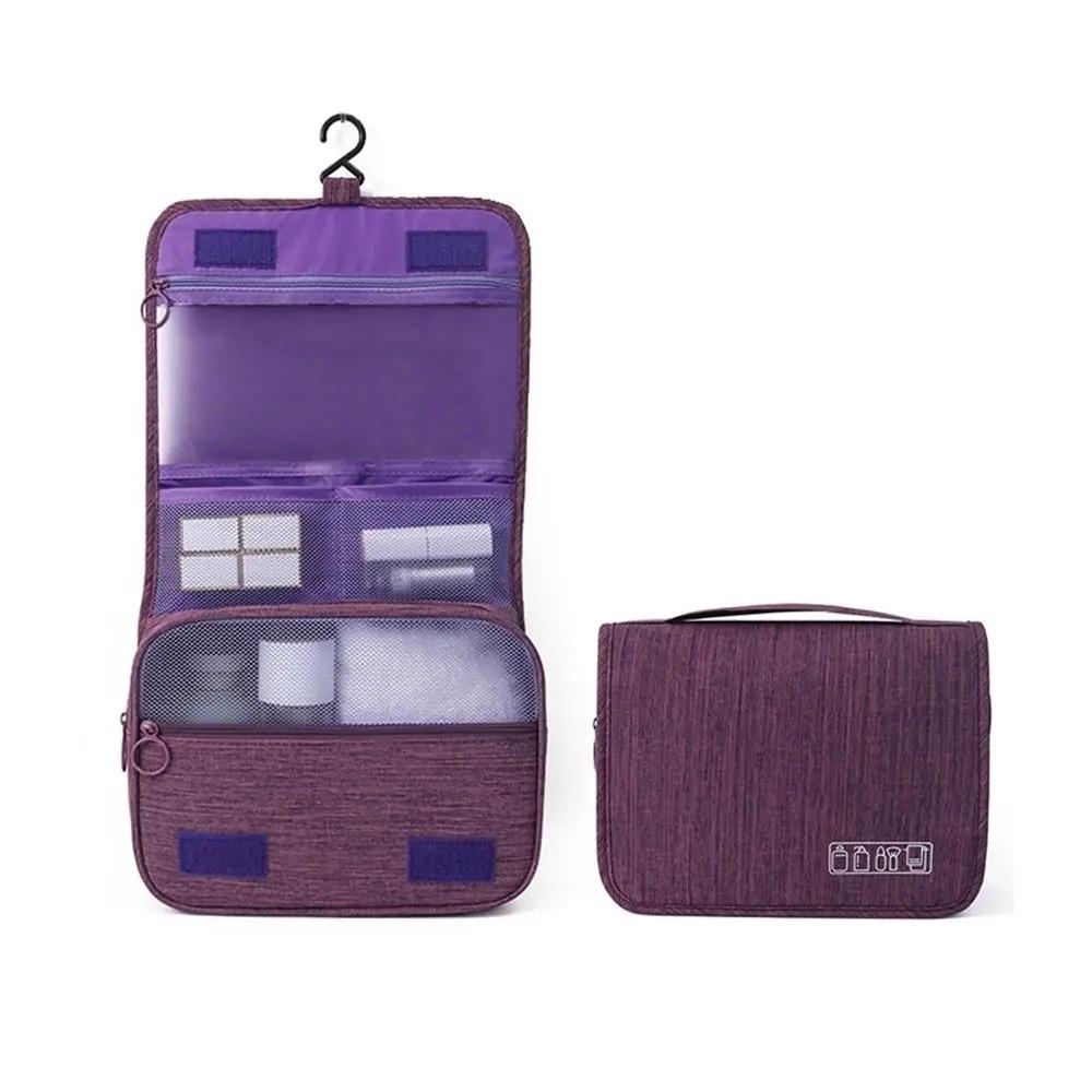 1PC Portable Large Capacity Travel Business Storage Bag for Women and Men Dry and Wet Separation Toiletries Hanging Storage Bag