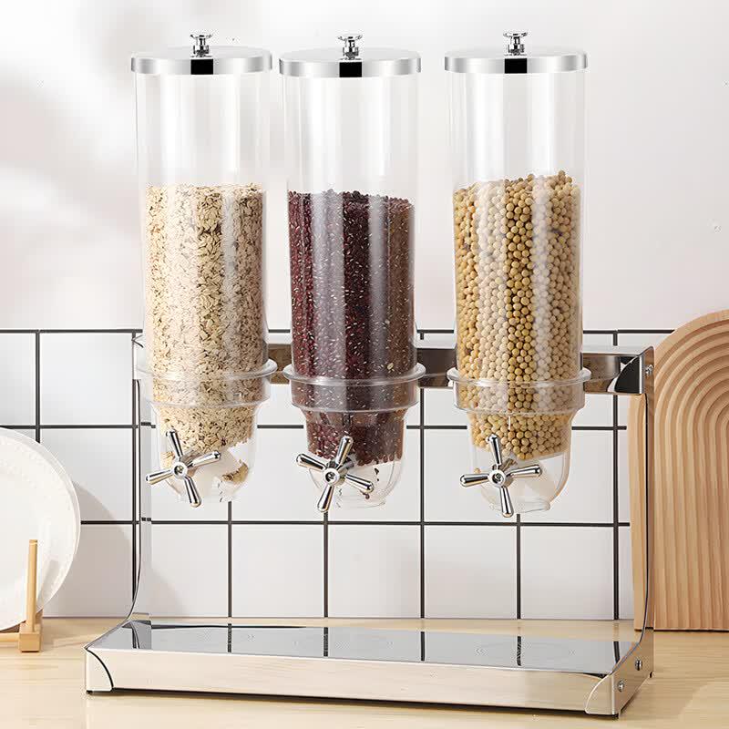 Stainless Steel Cereal and Grain Dispenser
