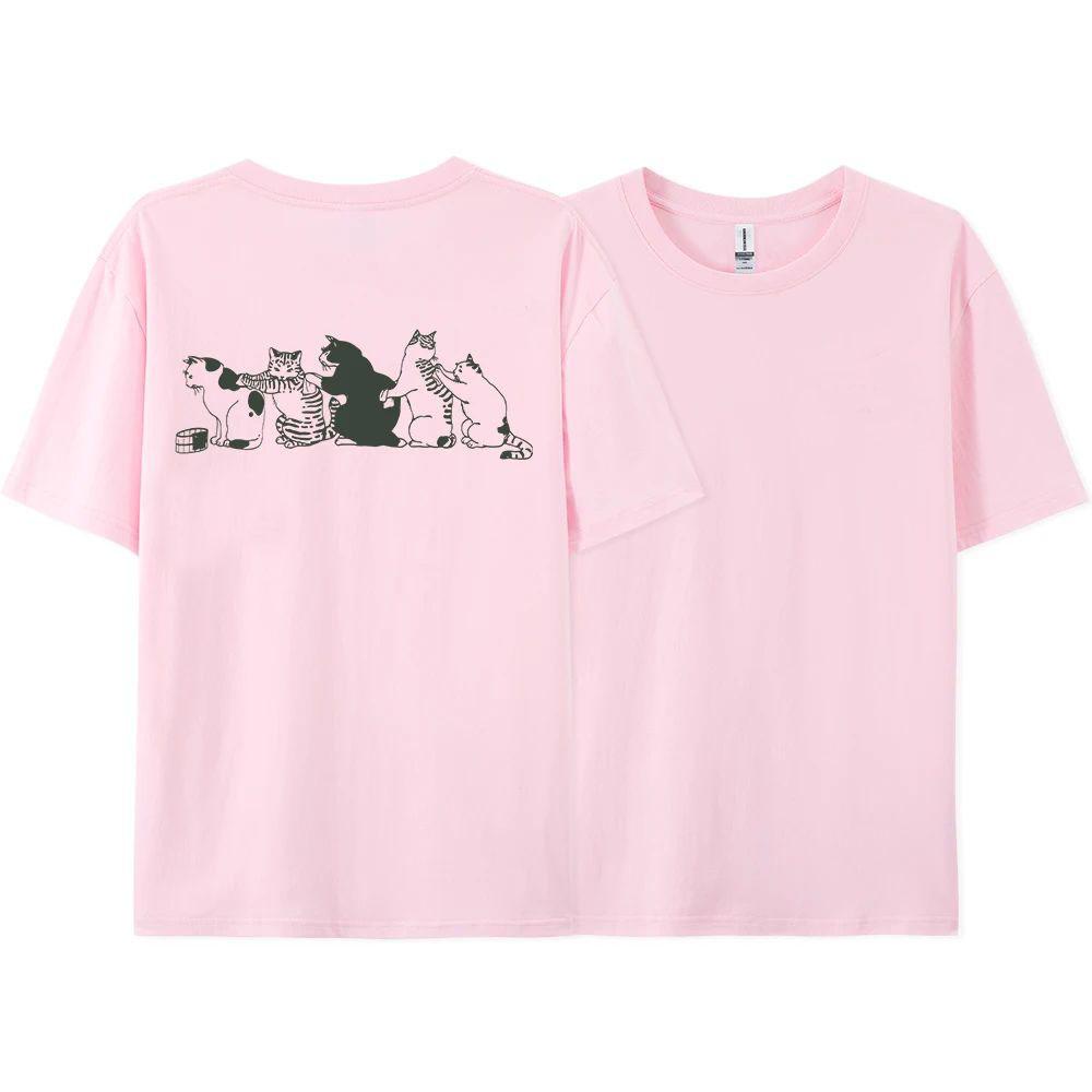 Best-Selling Pure Cotton T-Shirt for Summer Casual and Loose-Fitting Breathable Sweat-Absorbent