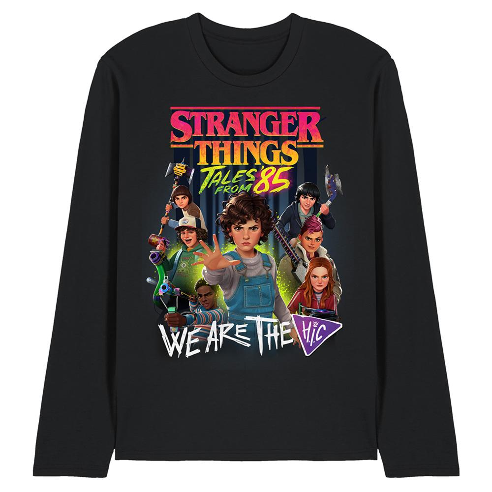 Stranger Things: Tales from ´85 Unisex Adult Hic Poster Long-Sleeved T-Shirt