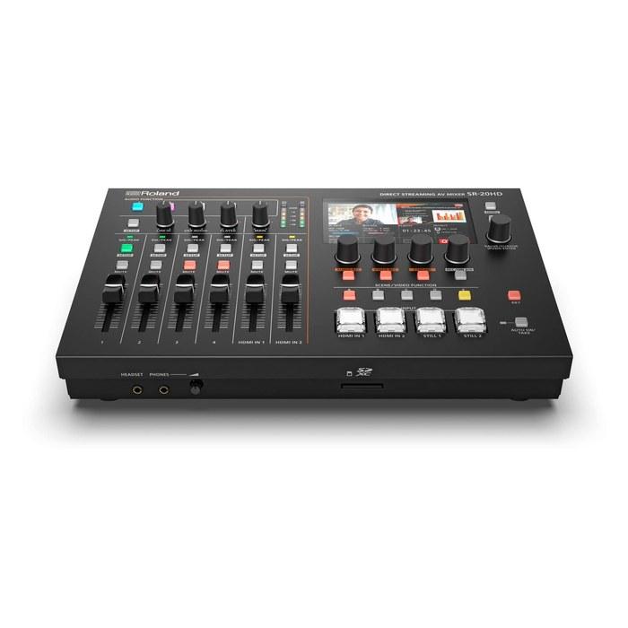 Roland SR-20HD Streaming AV Mixer — Direct Live Streaming, Auto-Mixing/Switching