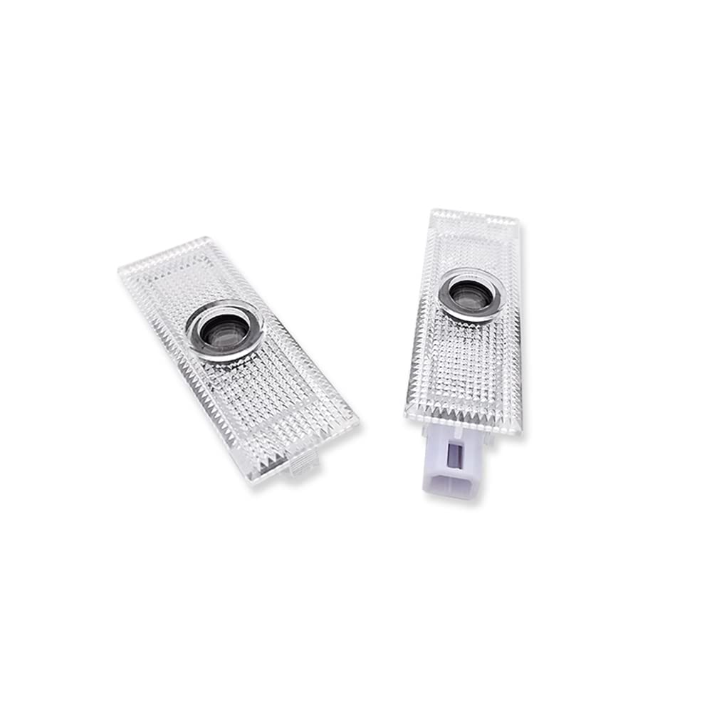 Courtesy Light Car Curtain LED Lamp Dodge Logo LED Logo Projection HD 2 Pack