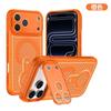 Lens Holder Is Suitable for iPhone17promax Magnetic Suction Double Holder Mobile Phone Case Apple 16 Skin Feeling Breathable Heat Dissipation