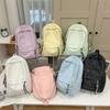 Korean-Inspired Instagram Collegiate-Style Star-Pattern Backpack Large-Capacity Schoolbag Casual Lightweight Laptop Bag
