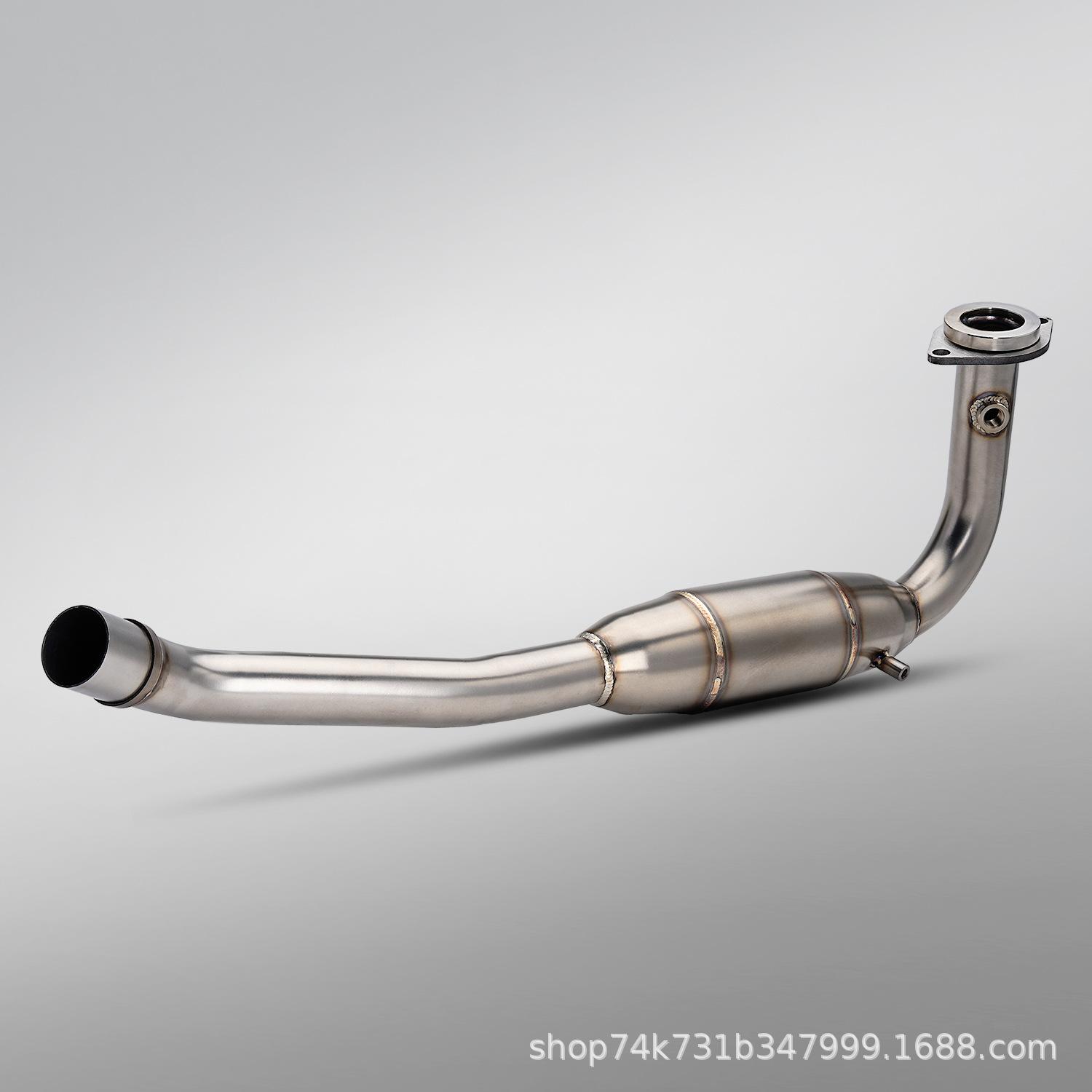 Saber-toothed Tiger SYM Sanyang ADXTG400 Exhaust Pipe Mod: Tail & Front Sections Straight pipe