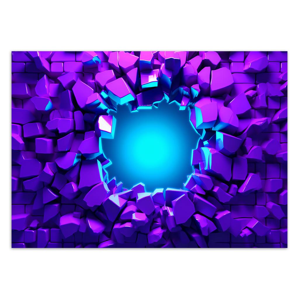 Wallpaper Abstract tunnel 3D