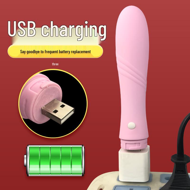Deba Little Q Vibrator Charger: Female Insertable AV Stick and Masturbator Sex Toy