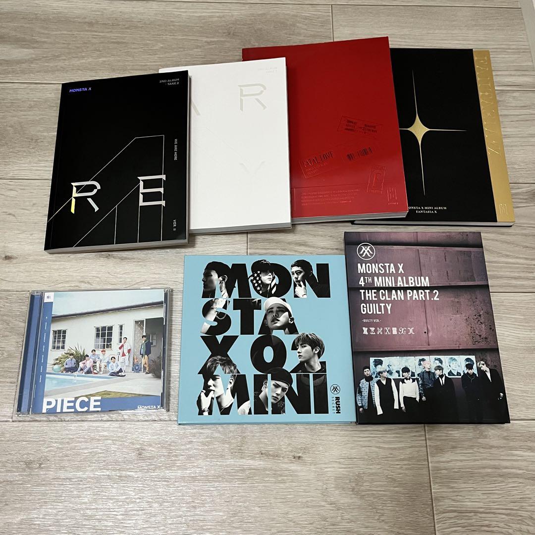 

[USED] MONSTA X album bundle
