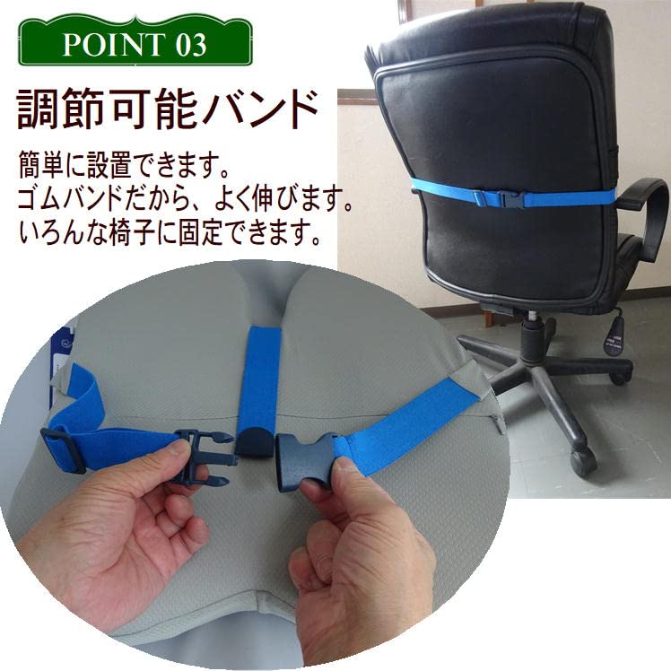 Backrest Cushion Chair Memory Foam Urethane Lower Back Back Pain Back Back Cushion Hunchback Posture Correction Pelvic Support Beautiful Posture Lower