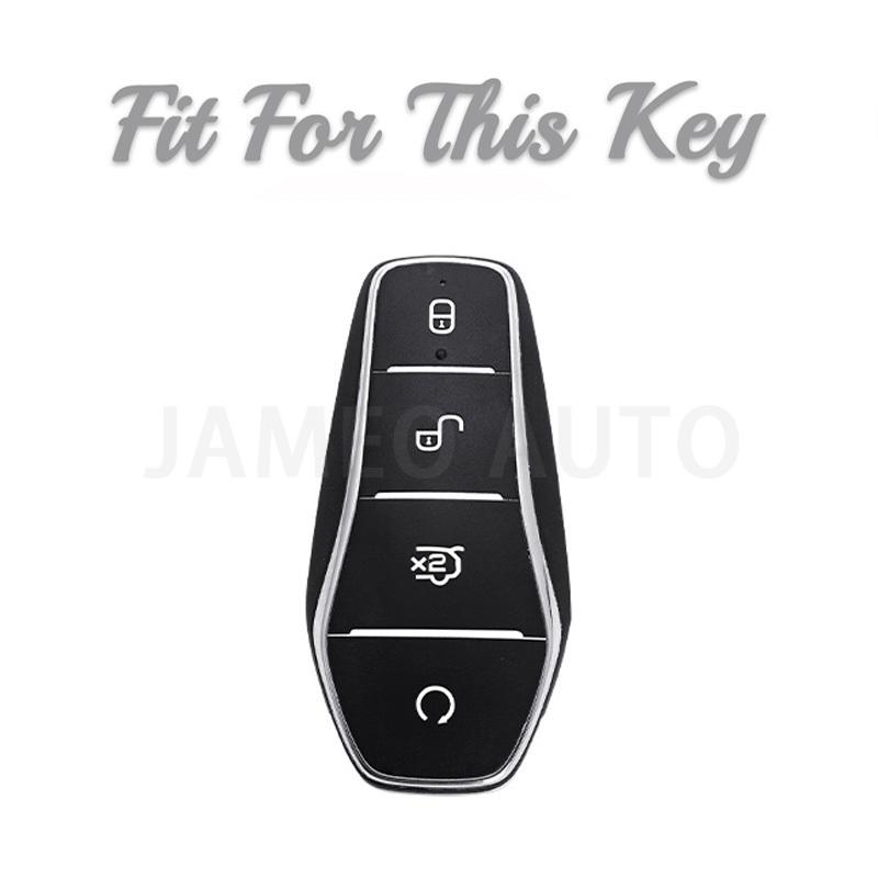 TPU Shell Fob Protector Case Key Cover For Byd Song Plus Yuan Pro Atto 3 Han Ev E2 Song X Qin Tang Accessories