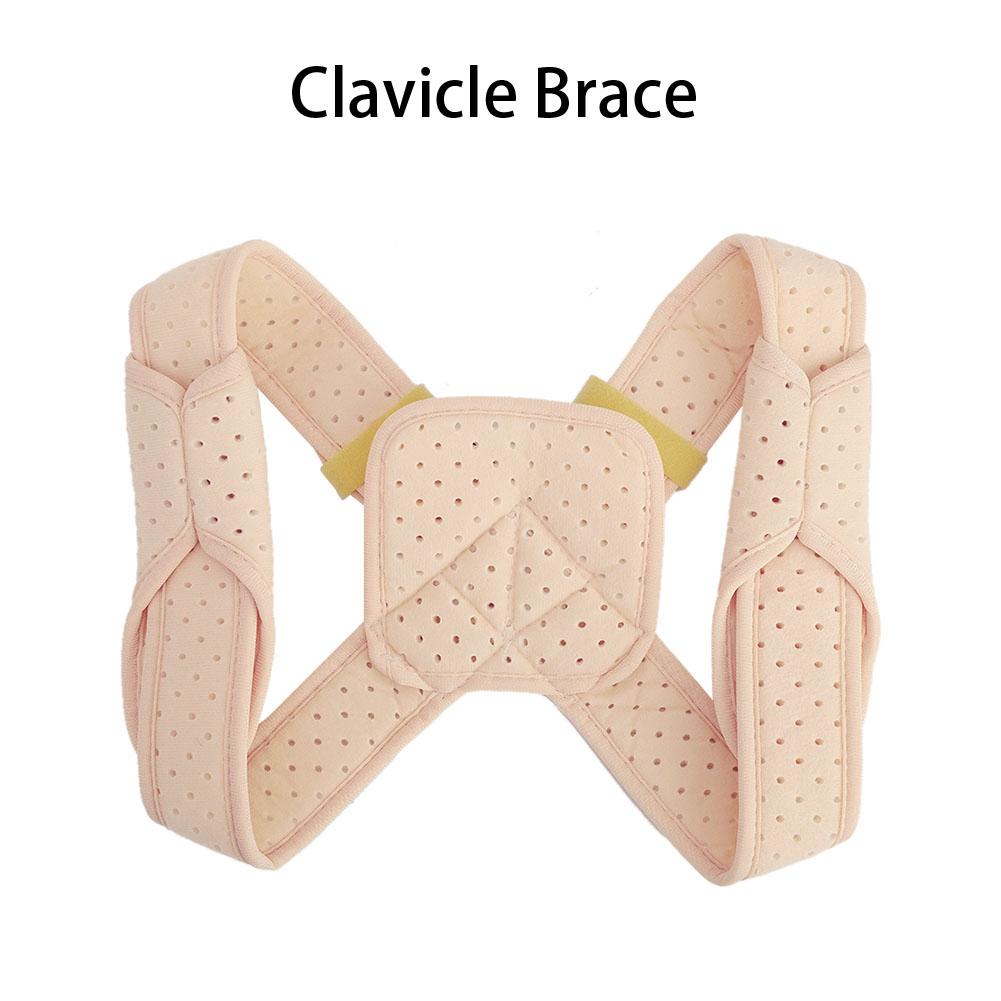 Kids Adjustable Therapy Posture Corrector Clavicle Support Back Brace Shoulder Belt (L)