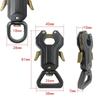 Dog Leash Clasp Dog Leash Collar Linking Swivel Frog Clip Quick Release Locking Pet Aluminum Alloy Hardware Buckle For Hiking