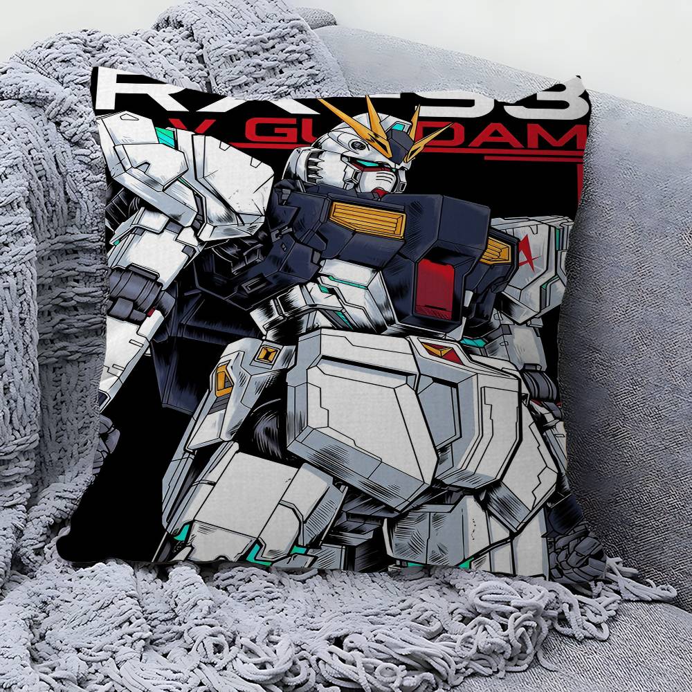 Anime G-Gundams Personalized Pillow Cover Kids Bedroom Wild Party Decor Pillowcase Kid Birthday Shower Gift