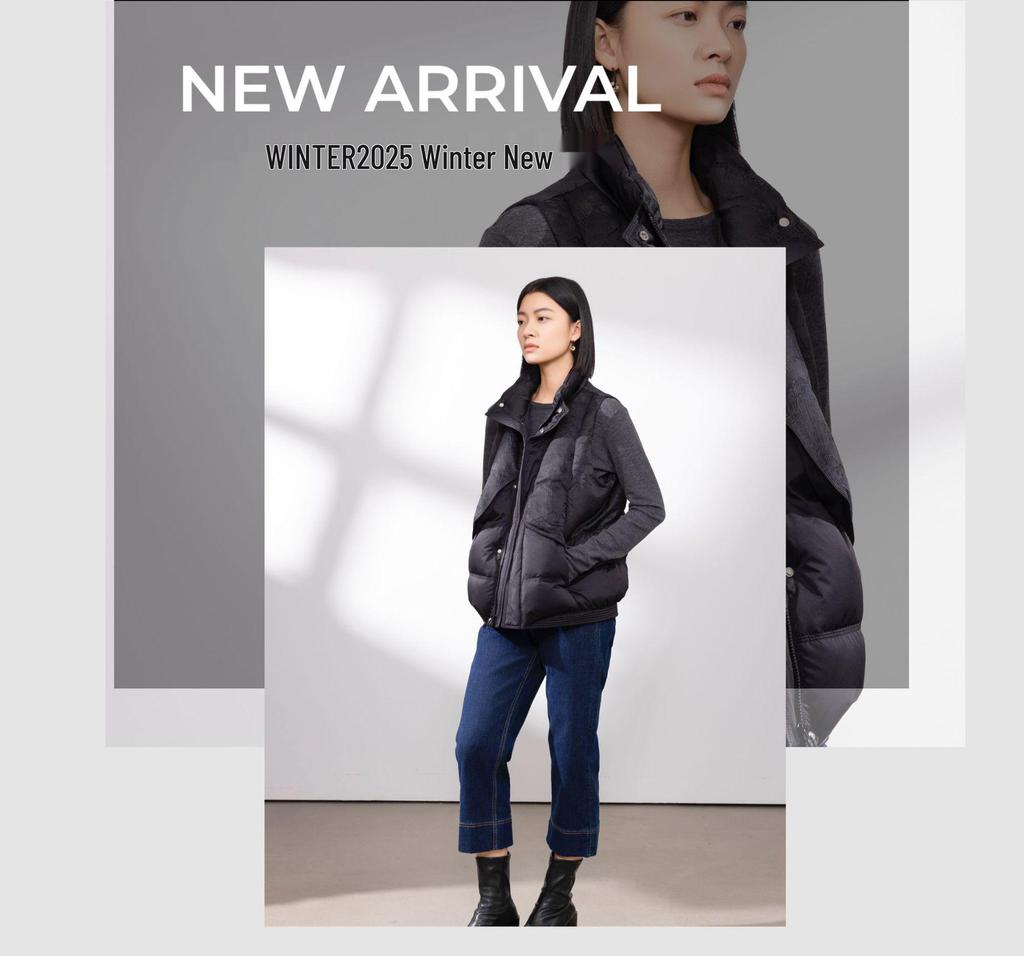 2025 Winter Women's Goose Down Vest - National Style Chic