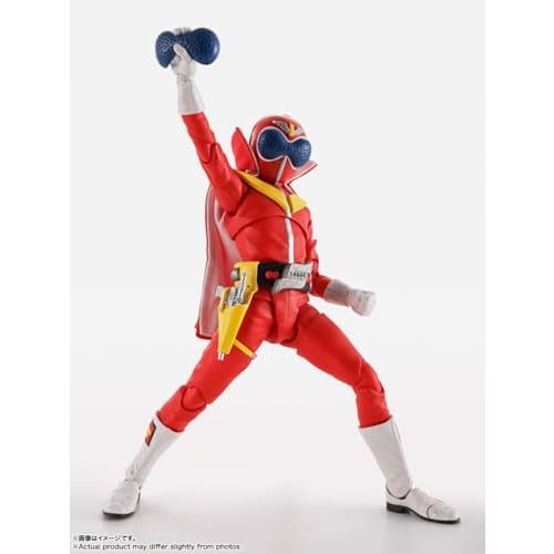 TAMASHII NATIONS S.H.Figuarts (Real Bone Carving Technique) Himitsu Sentai Gorenger Akarenger Super Sentai 50th Anniversary Ver. (First Press Limited