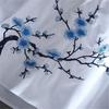 White Embroidered Shirt Women Blouse Pure Cotton For Women Summer Loose Pullover Casual Literary Lantern Sleeve Female Shirt