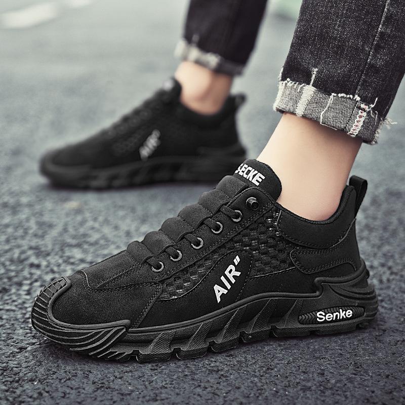 

Men s shoes new simple low-top foot-fitting outdoor hiking casual shoes summer teenagers pedal trendy lazy shoes 44