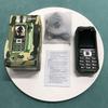 M6000 2G Button Mobile Phone 2.4inches Loud Speaker 2400mAh Flashlight Camera FM Support Four SIM Card Feature Mobile Phone