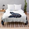 Galaxy Cat Throw Blanket