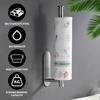 Stainless Steel Paper Towel Holder, Self-adhesive Kitchen, Paper Roll Holder, Bathroom, Non-punched, Extended Storage Shelf