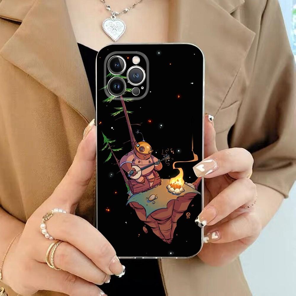 Outer Wilds Game Phone Case For iPhone 16 15 14 11 12 13 Mini Pro XS Max Cover 6 7 8 Plus X Funda Shell