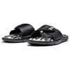 Under Armour  Ignite 6 Graphic Footbed Slide Halo Grey Black Women Sneakers 3023767-105