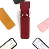 Double-sided Leather Luggage Tag with Cardstock Strap