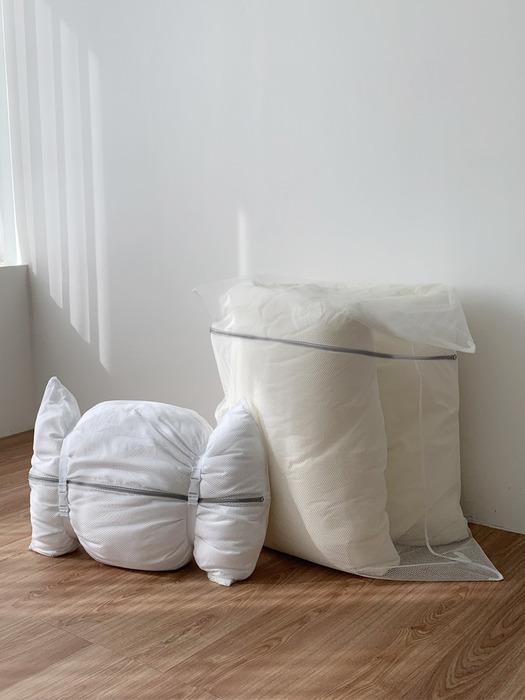 

vivihome bedding pillow mesh non-fluorescent extra large laundry net (2 types) Bedding laundry net (90x100cm) (1,000 won)