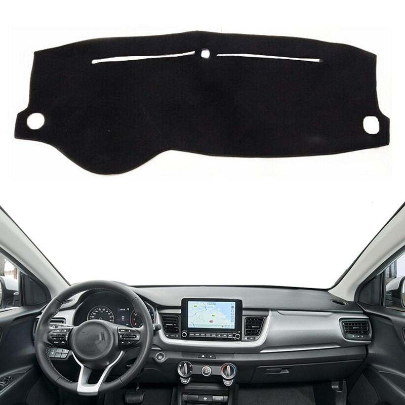 For KIA Rio YB 2017 2018 2019 2020 2021 2022 2023 2024 Car Styling Dashmat Dashboard Cover Mat Dash Sunshield Carpet Accessories