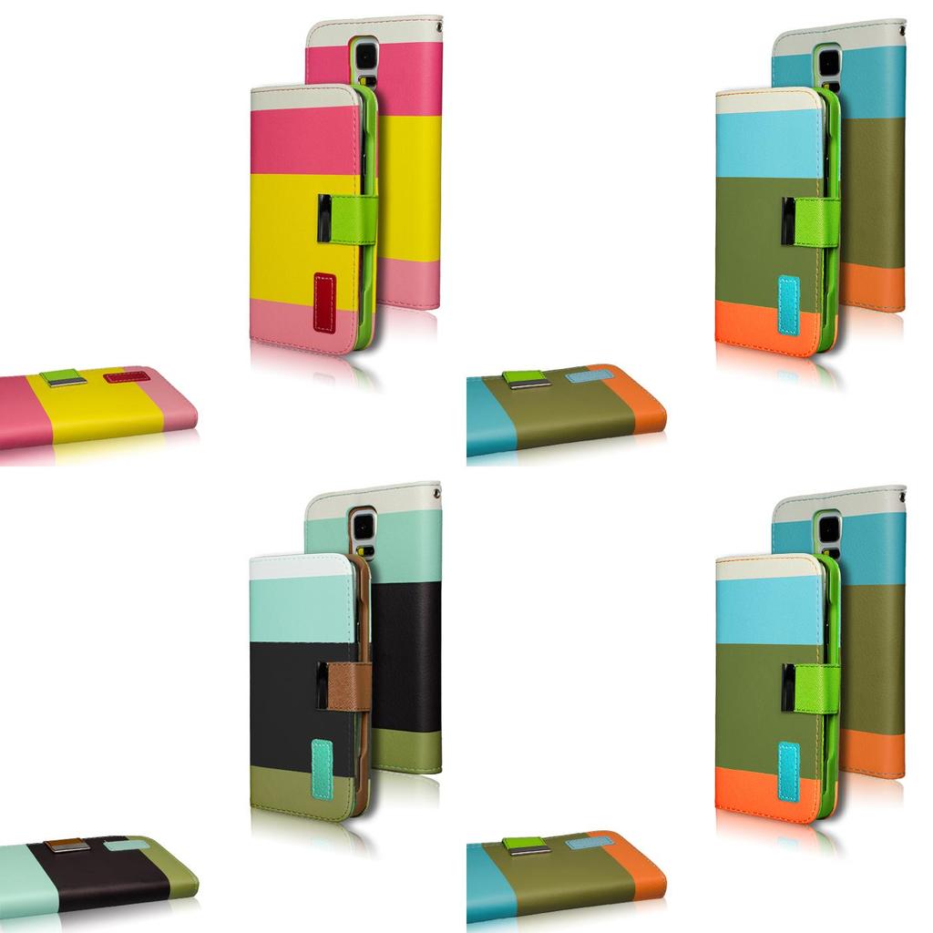 Samsung Flip Phone Case With Card Storage And Builtin Stand Durable Pu Tpu Material