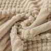 Oversized Gift Throw Knit Blankets with Tassels Textured Boho Summer Cozy Farmhouse Sofa Khaki Throw Blankets Manta Para Sofá