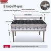 Yishunda Commercial Stainless Steel Gas Claypot Stove with Flameout Protection